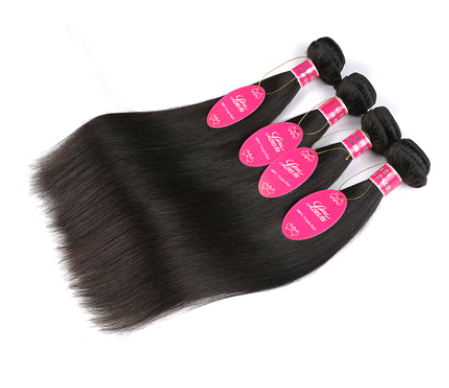 Straight Wave Human Hair Extensions – Natural Color Real Hair, 8–26 Inch