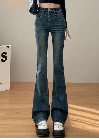 Women’s Cotton Jeans – Soft Stretch Denim with Cropped, Full-Length & Fleece-Lined Options, Sizes 25–32