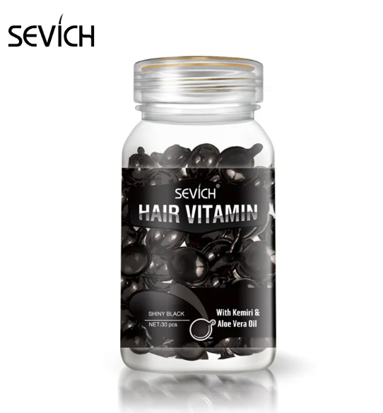 Hair Repair & Smoothing Capsules – 30-Piece Frizz, Split End & Damage Care