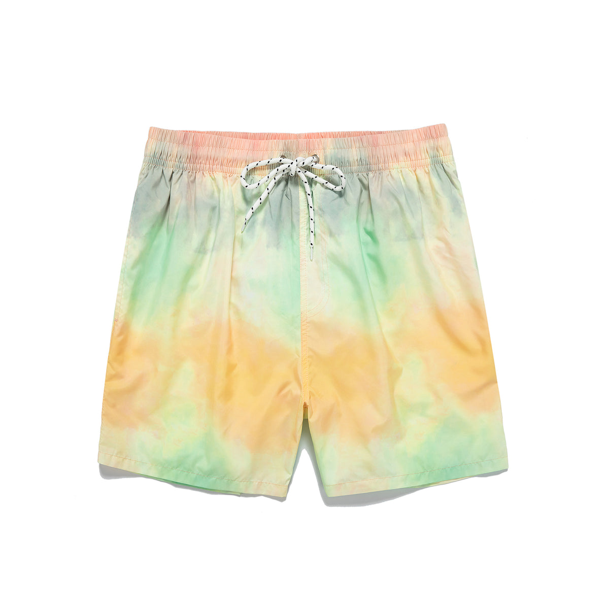 Men’s Gradient Drawstring Casual Beach Pants – Relaxed Summer Trousers – USA