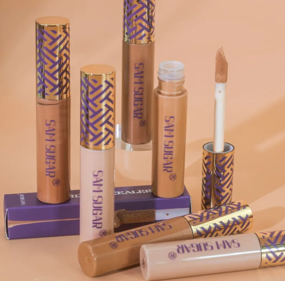 6-Color Liquid Concealer Set – Multi-Shade Face Makeup for Flawless Coverage