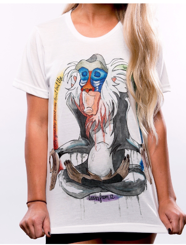 3D Printed Milk Silk Tattoo T-Shirt for Women (XS-XXXXL)