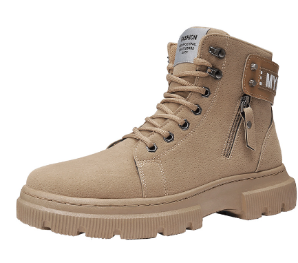 Men’s Retro Martin High-Top Tooling Boots – Rugged Casual Footwear