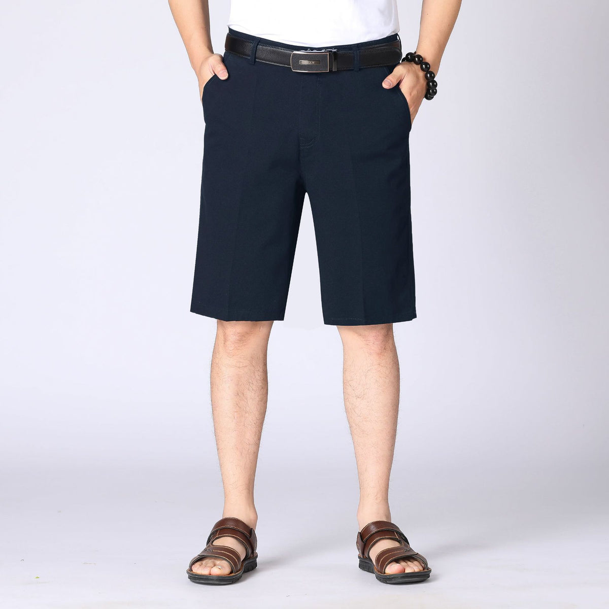 Men’s Casual Loose-Fit Straight Shorts – Relaxed Summer Everyday Wear