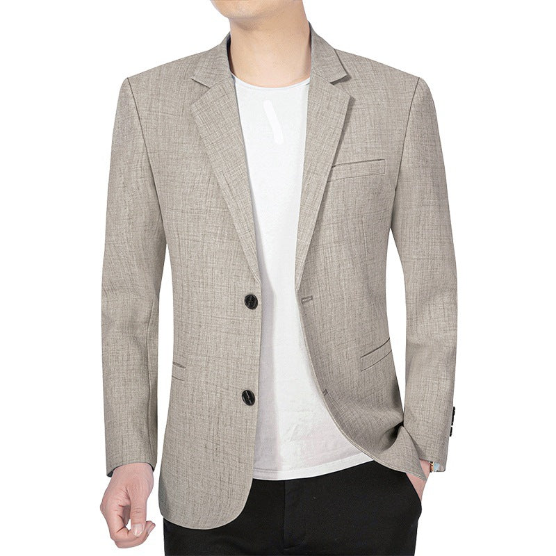 Men’s Lightweight Business Casual Blazer – Slim Fit Spring & Fall Jacket, M–4XL