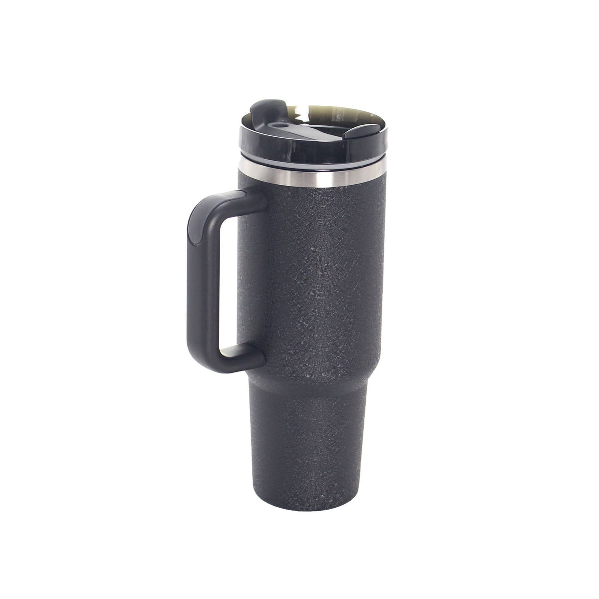 40oz Stainless Steel Travel Mug with Straw & Handle – Insulated 1200ML Tumbler