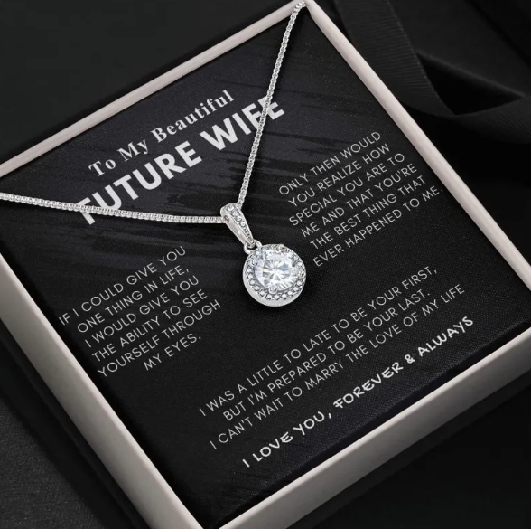Women’s Radiant Round Rhinestone Clavicle Necklace – Delicate Sparkling Pendant Jewelry