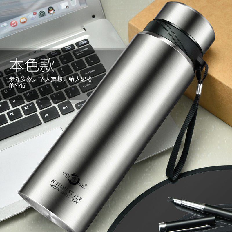 HaoDi Smart Stainless Steel Travel Mug – Large Capacity Insulated Cup with Temperature Display
