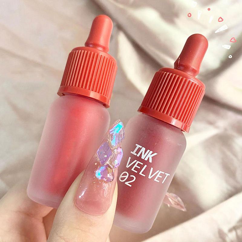 1pc Long-Lasting Waterproof Lip Tint Liquid Lipstick