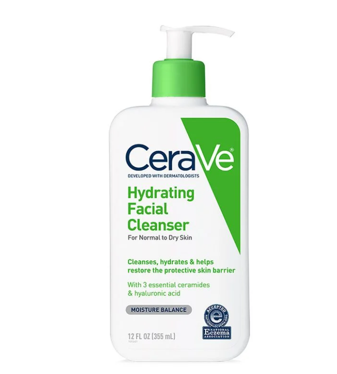 Hydrating Facial Cleanser – Gentle Ceramide & Hyaluronic Acid Face Wash for Daily Cleansing & Moisture Care