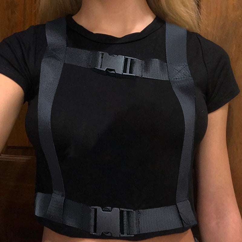 BF Crop Short Sleeve T-Shirt for Women - Summer 2019