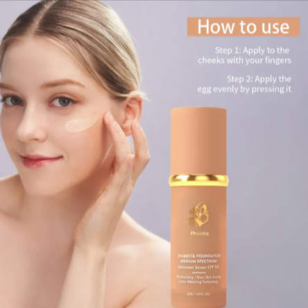 4-in-1 Color Changing Concealer Foundation – Adaptive Face Makeup