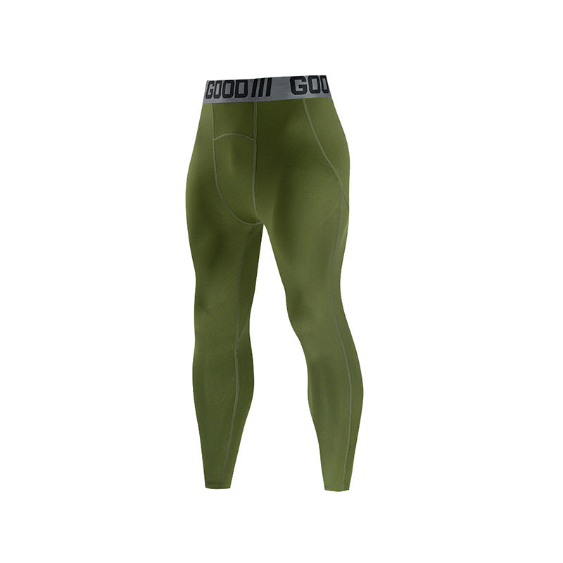Men’s Stretch Sports Tights Trousers – Athletic Training & Workout Pants