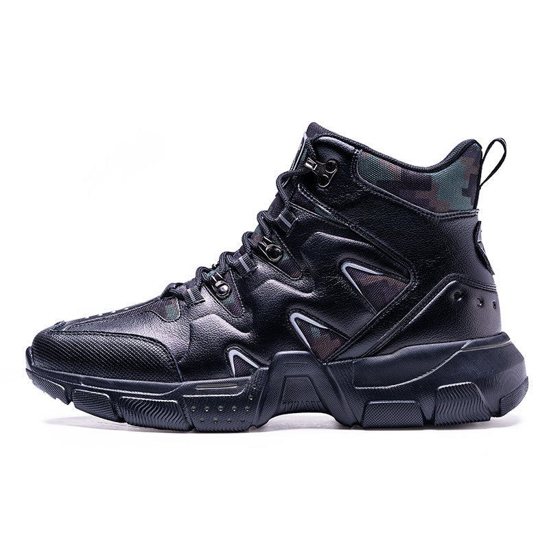 Men’s High-Top Hiking Boots – Trendy Outdoor & Work Footwear