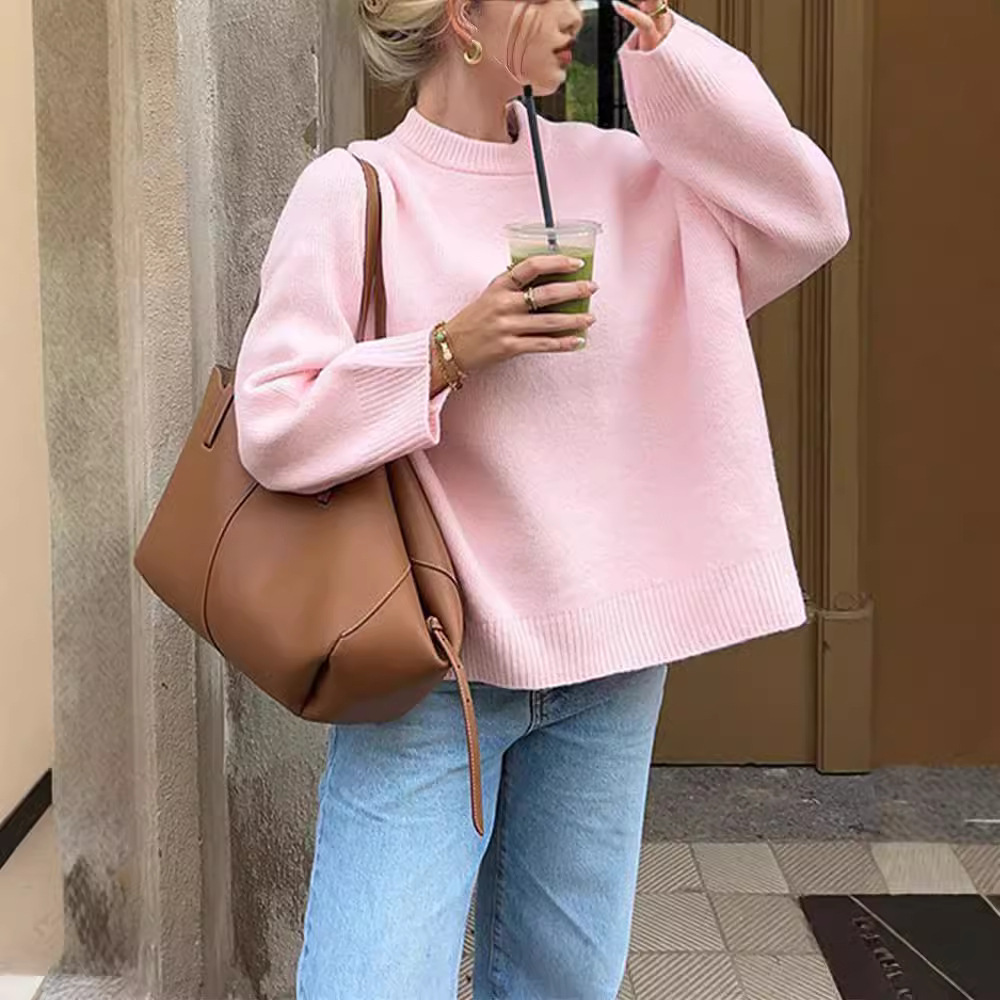 Women’s Loose Long Sleeve Top – Casual Relaxed Fit Everyday Shirt