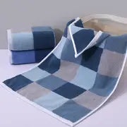 Cotton Stripe Hand Towel – Absorbent Thickened Bathroom Towel