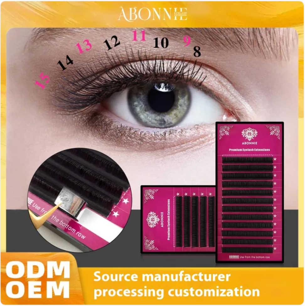 Velvet Soft Grafting Eyelash Extensions – Lightweight Professional Individual Lash Extensions