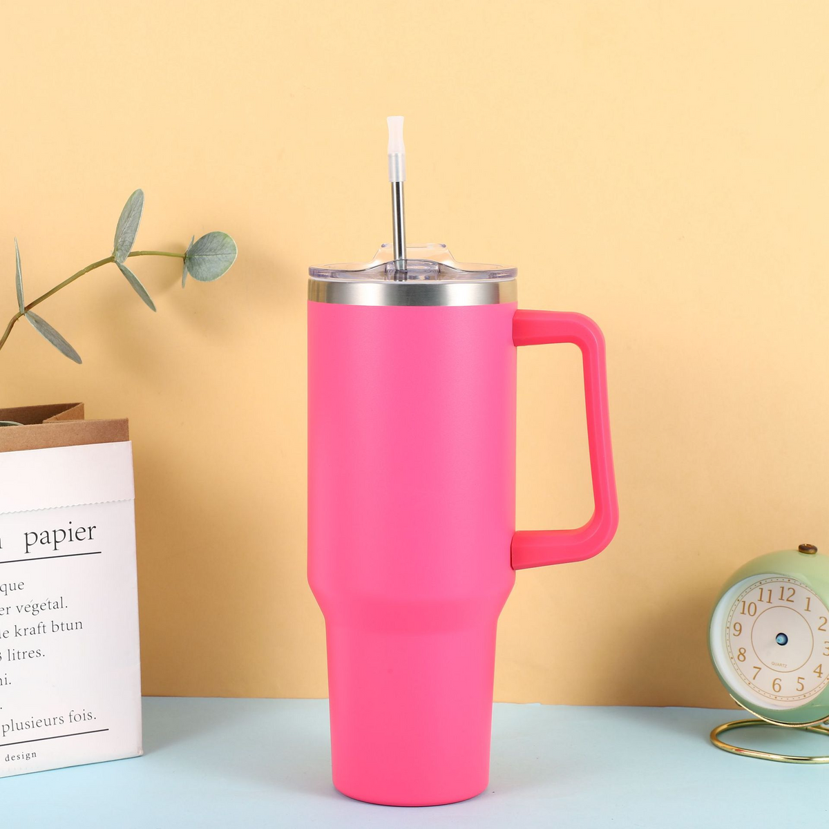 40oz Stainless Steel Large Capacity Cup – Insulated Travel Tumbler