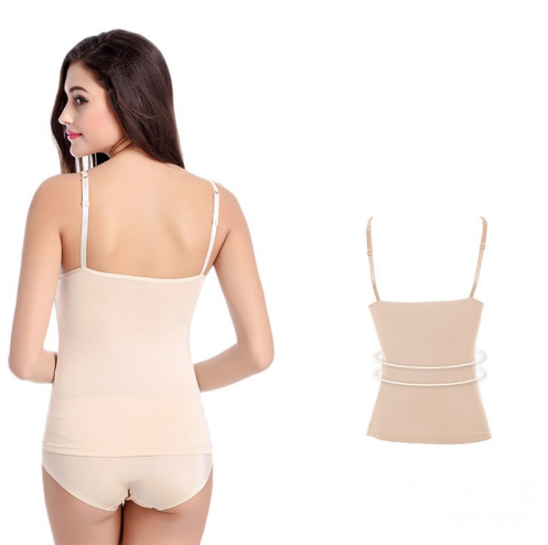 Women’s Modal Bodysuit Tank Top – Slim Fit Sleeveless Basic Top