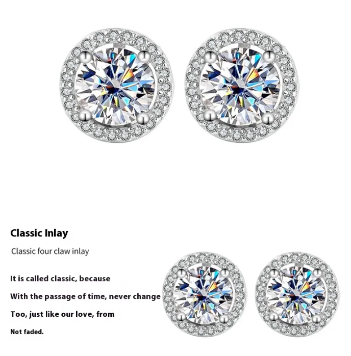 Grace Stud Earrings for Women – Elegant Minimalist Fashion Jewelry