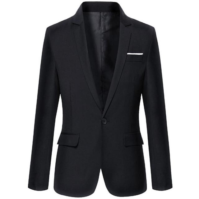 Men’s Slim Fit Casual Blazer – Lightweight Autumn & Winter Smart Casual Jacket, S–6XL
