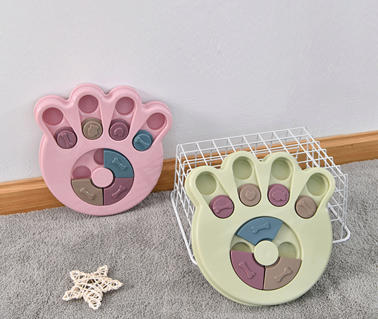 Interactive Dog Feeding Puzzle Toy for Training – Treat Dispensing Slow Feeder