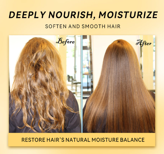 30ml Hair Styling Cream – Smoothing Treatment for Straight & Curly Hair