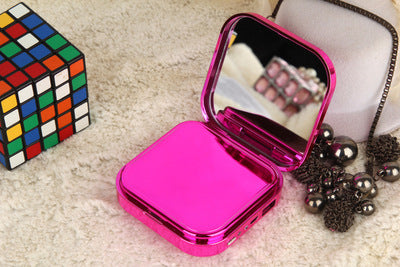 Makeup Box Mirror Power Bank - Cute Cartoon Design