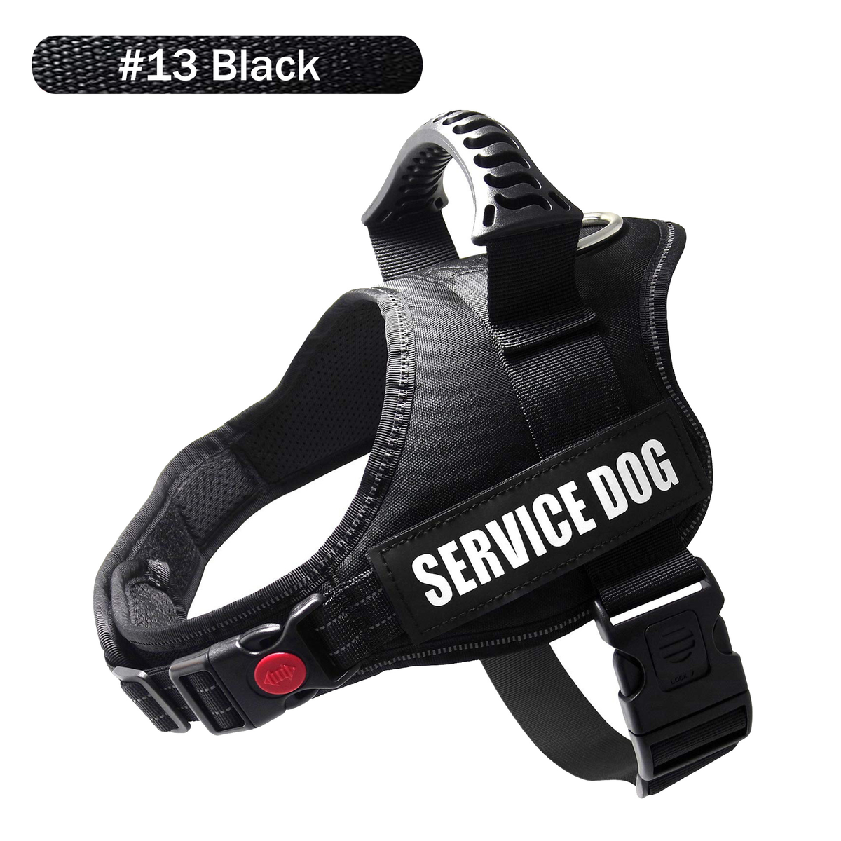 Adjustable Nylon Dog Chest Harness – Secure No-Pull Style Harness for Small to Large Dogs