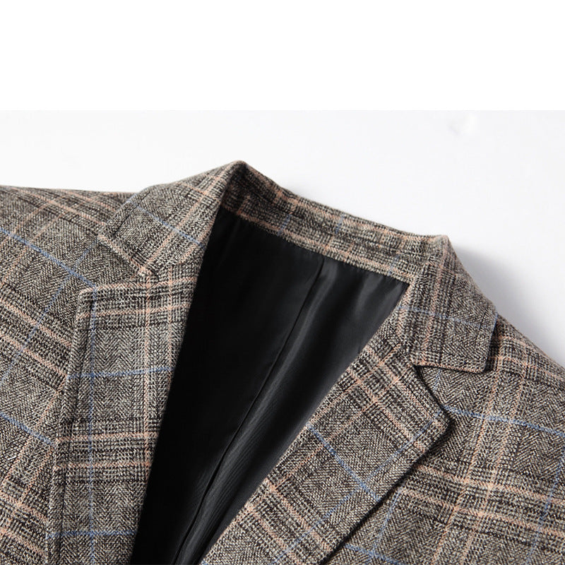 Men’s Lightweight Anti-Wrinkle Blazer – Spring Business Casual Jacket, M–4XL