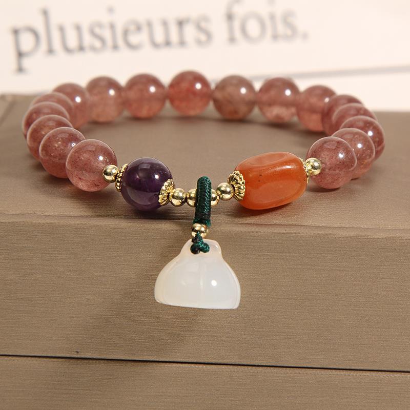 Women’s Natural Freshwater Pearl Bracelet – Elegant Classic Pearl Jewelry