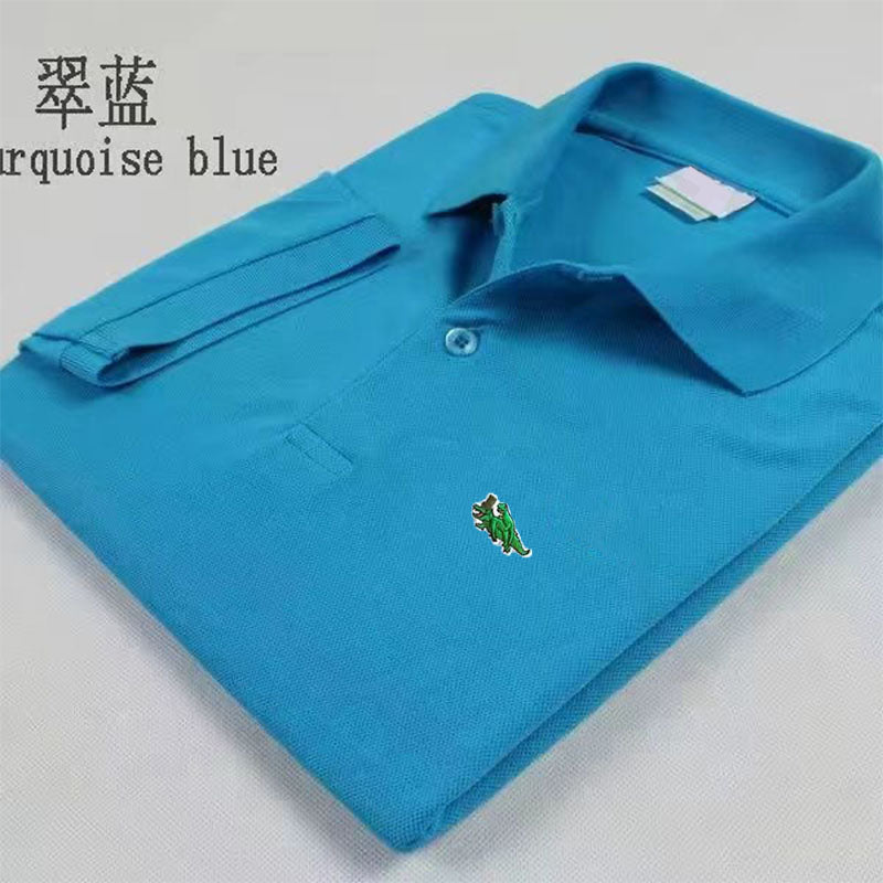 Men’s Premium Embroidered Polo Shirt – Short Sleeve Regular Fit Casual Polo, S–6XL