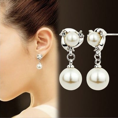 Fringed Diamond-Style Earrings for Women – Sparkling Tassel Statement Jewelry