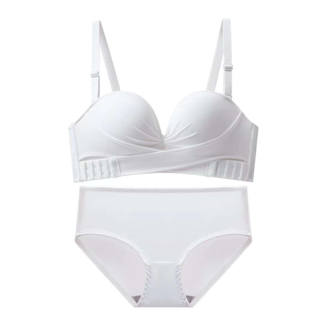 Women’s Strapless Invisible Bra – Supportive Seamless Bra for Dresses & Tops