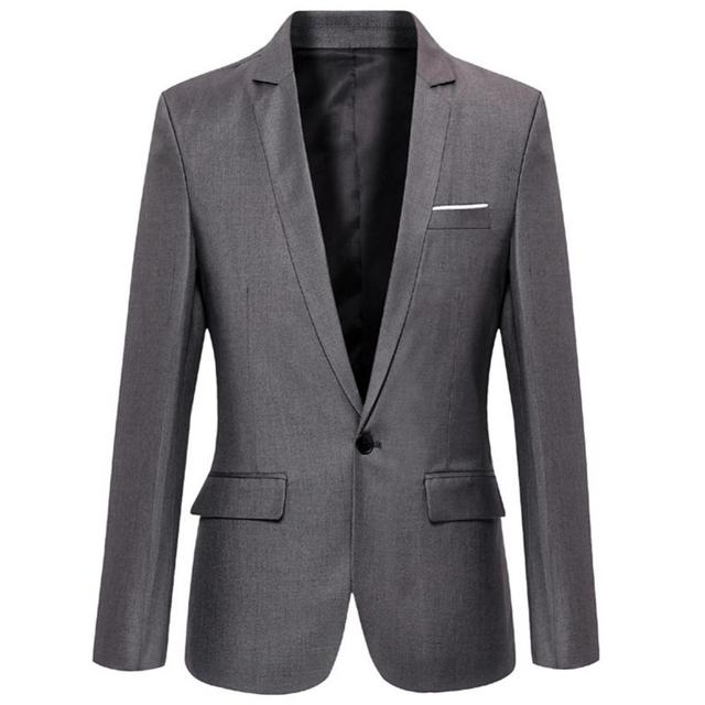 Men’s Slim Fit Casual Blazer – Lightweight Autumn & Winter Smart Casual Jacket, S–6XL