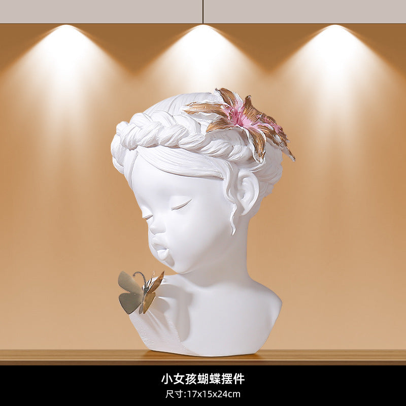 Modern Resin Luxury Decor Collection – Artistic Display Pieces for Living Room