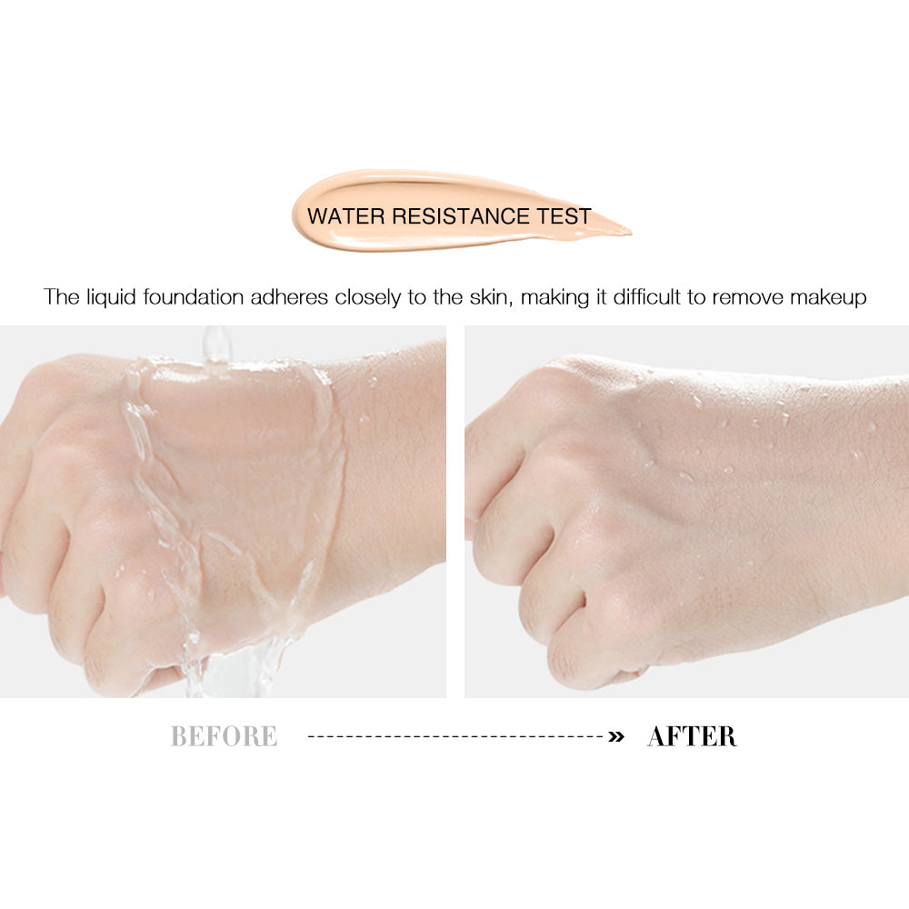 O.TWO.O Brightening Moisturizing Foundation – Long-Lasting Liquid Face Makeup