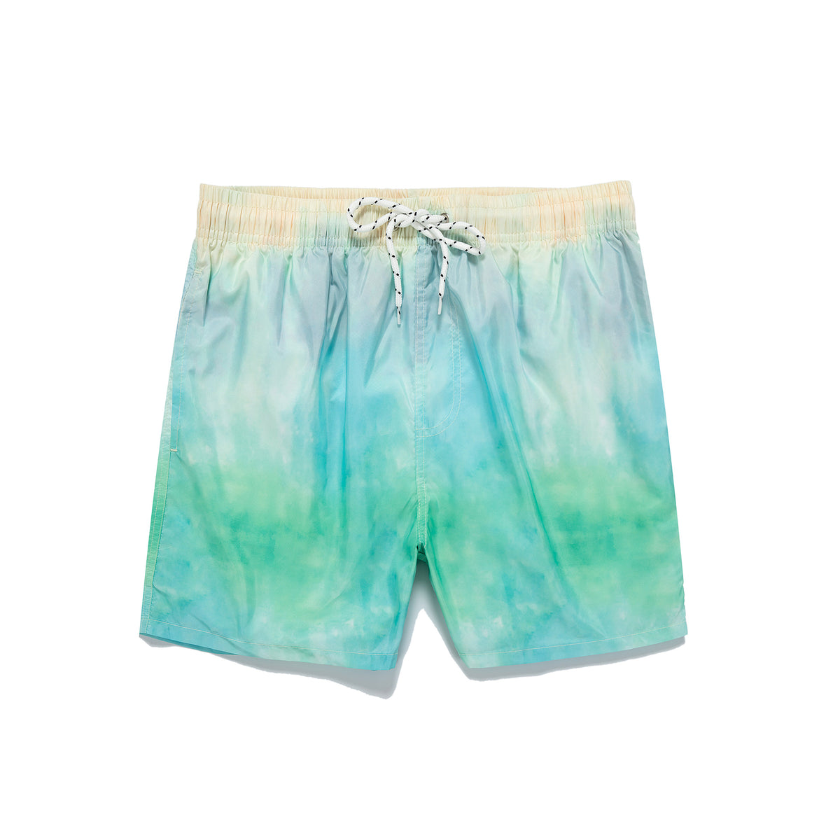 Men’s Gradient Drawstring Casual Beach Pants – Relaxed Summer Trousers – USA