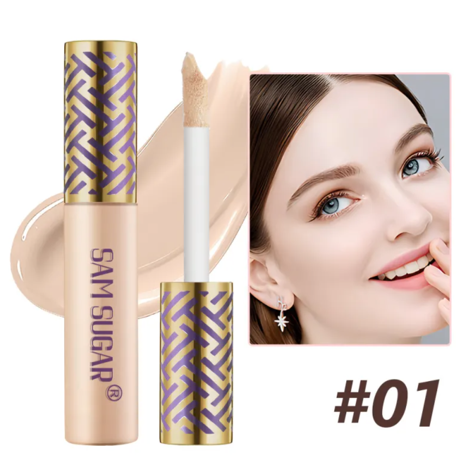 6-Color Liquid Concealer Set – Multi-Shade Face Makeup for Flawless Coverage