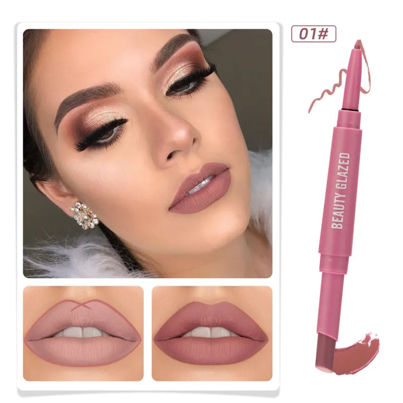 Double-Headed Matte Lipstick