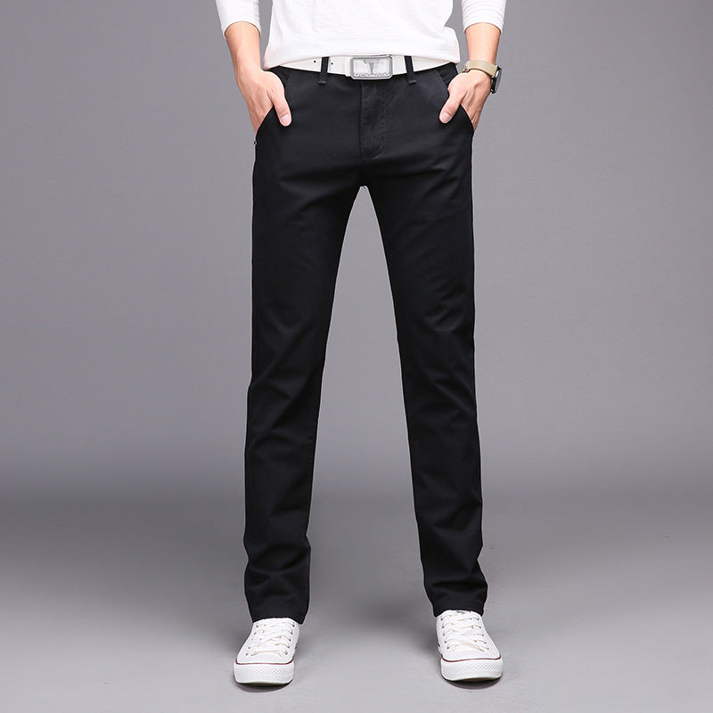 Men’s Thickened Cotton Trousers – Warm Autumn & Winter Casual Pants