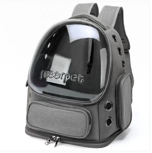 Outdoor Portable Pet Carrier Backpack – Durable Oxford Travel Bag for Dogs & Cats