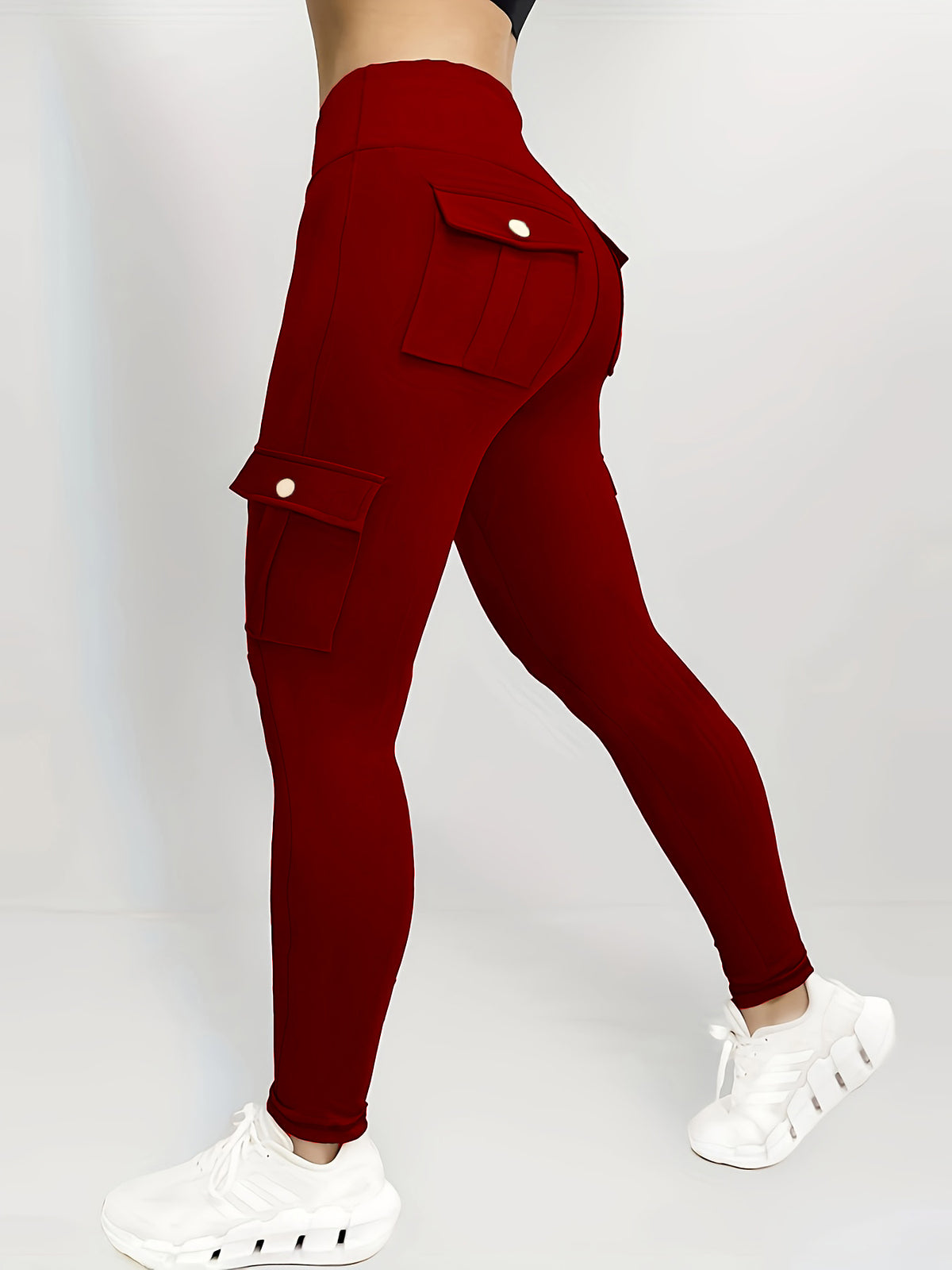 Plus Size Skinny Pants for Women – High-Waisted Stretch Sport Pants