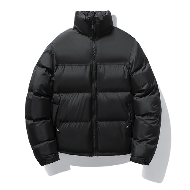 Men’s Autumn Winter Short Cotton Padded Jacket – Warm Casual Outerwear – USA