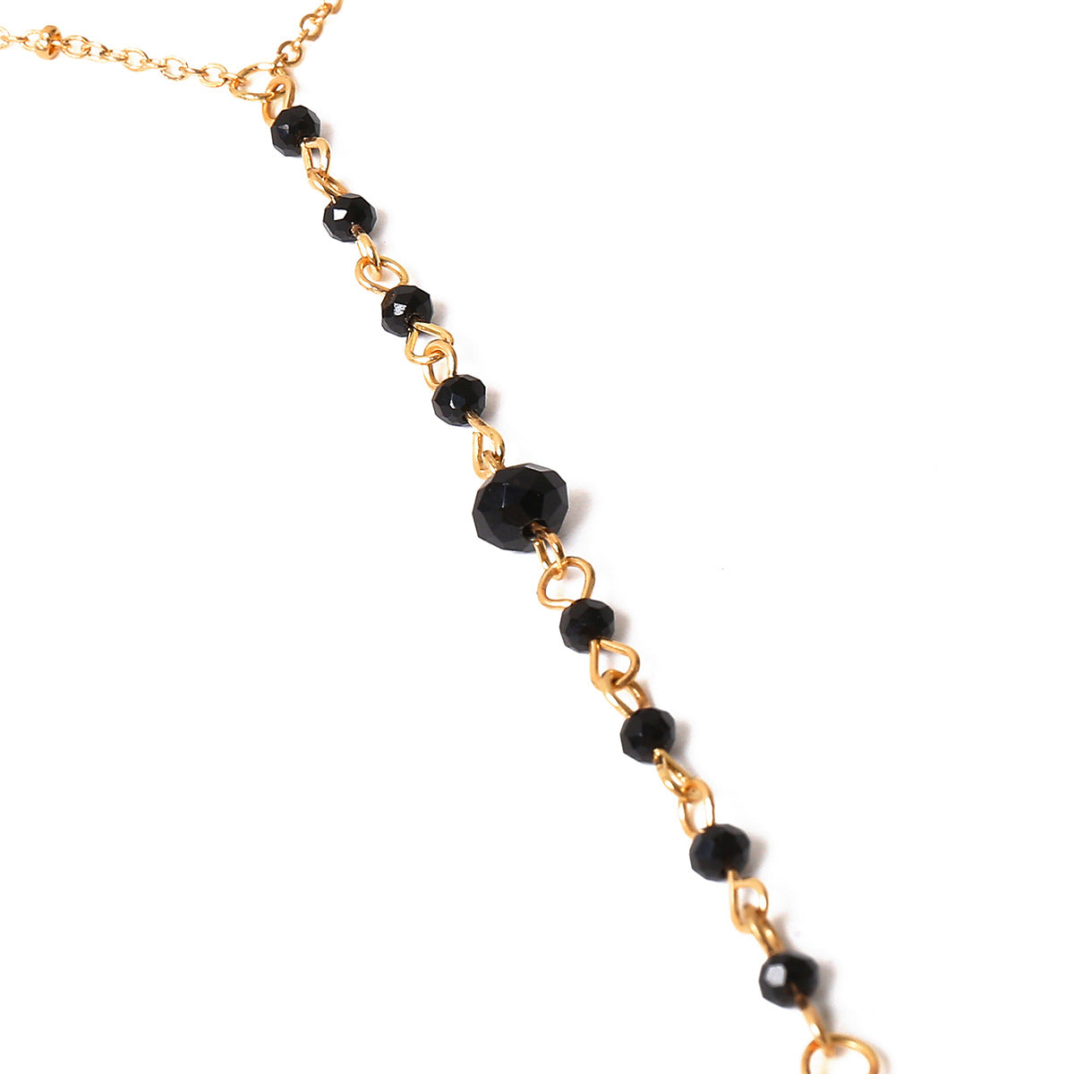 Women’s Multi-Layer Crystal Body Chain Necklace – Geometric Rhinestone Statement Jewelry, Gold & Silver