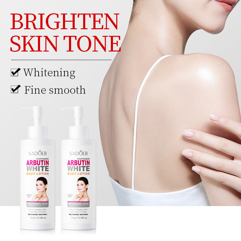 Nicotinamide & Arbutin Brightening Body Lotion – Hydrating Skin Care 300g