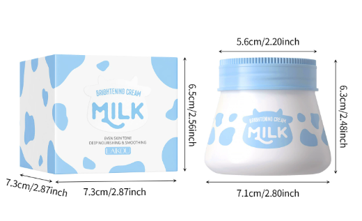 LAIKOU Milk Skin-Tendering No-Makeup Cream – Moisturizing & Hydrating Face Cream