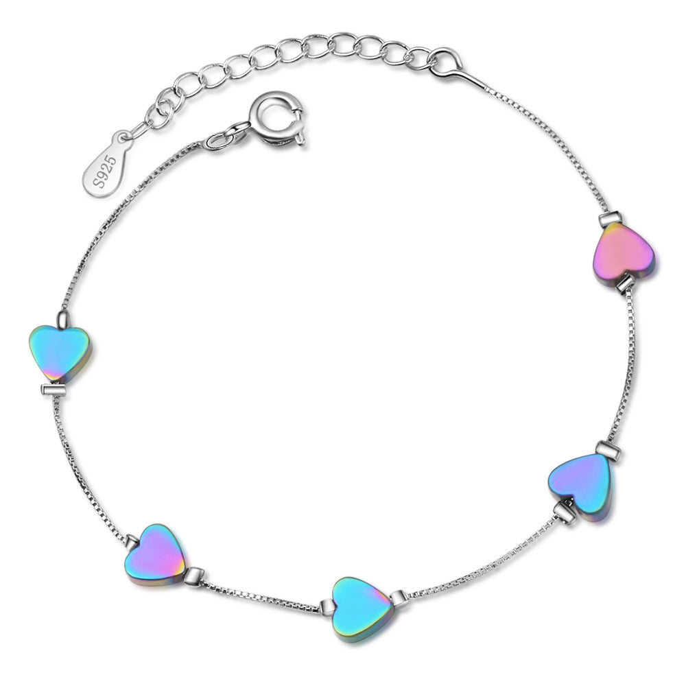 Women’s Creative Seven Color Bracelet – Colorful Fashion Wrist Jewelry