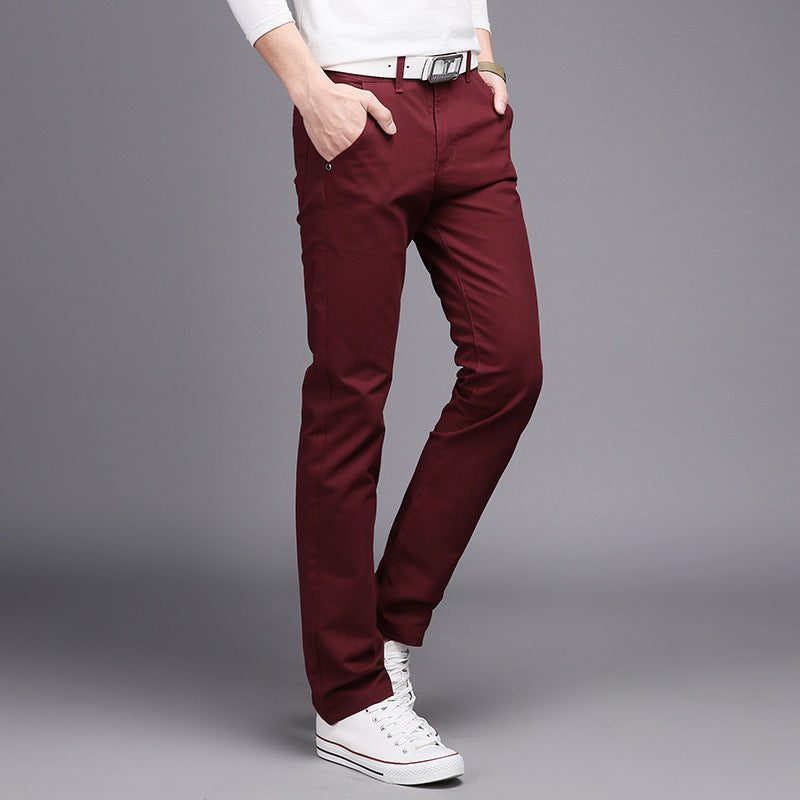 Men’s Thickened Cotton Trousers – Warm Autumn & Winter Casual Pants