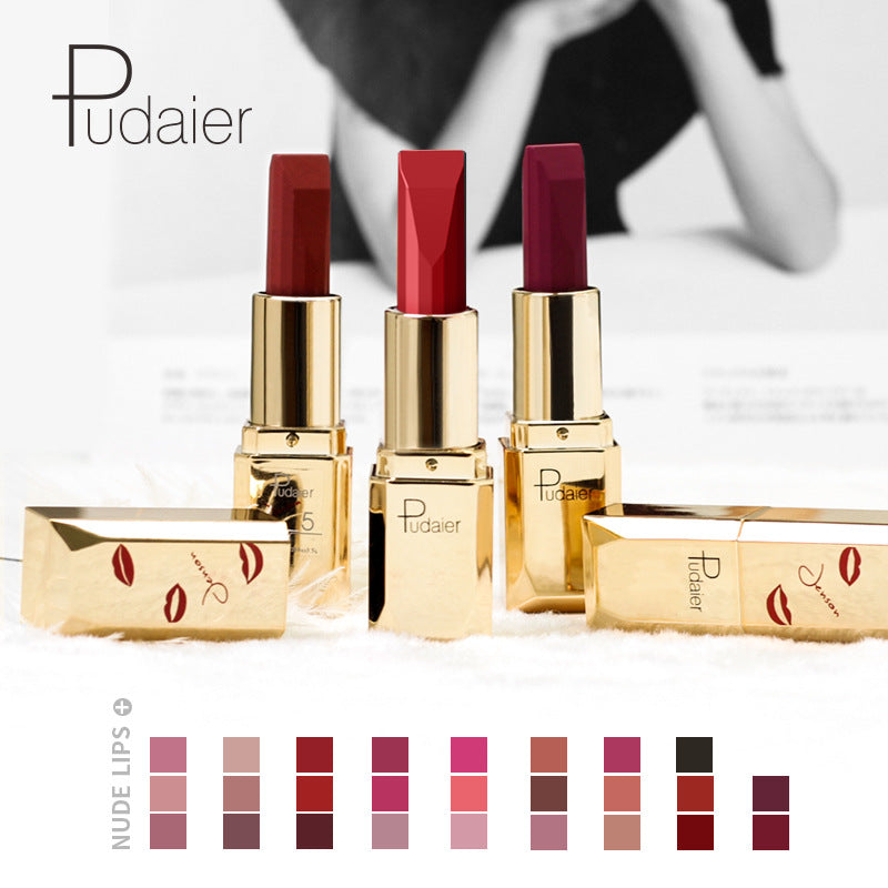 Pudale Matte Lipstick - Waterproof, 26 Colors Available